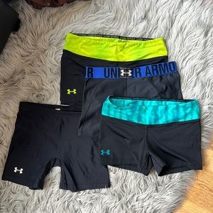 Under Armour — Bundle of 4 Shorts